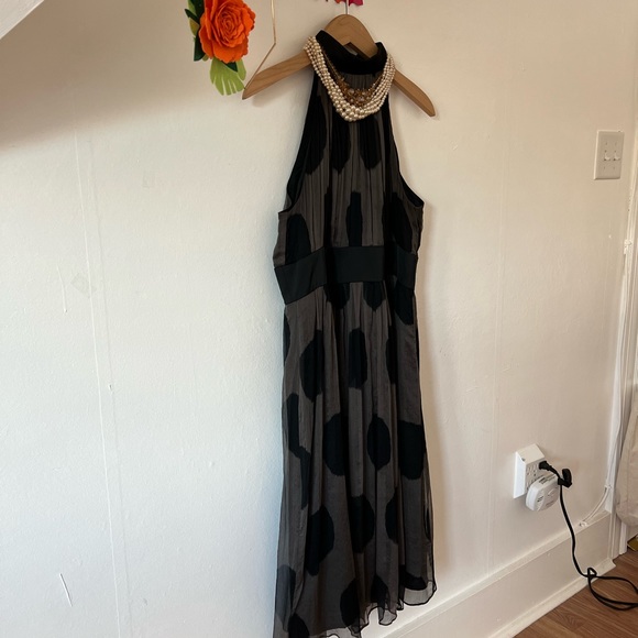 Zara polka dot party dress L - Picture 6 of 7